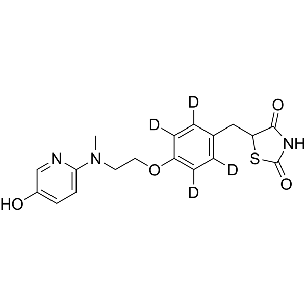 5-Hydroxy Rosiglitazone-d4 1246817-46-8